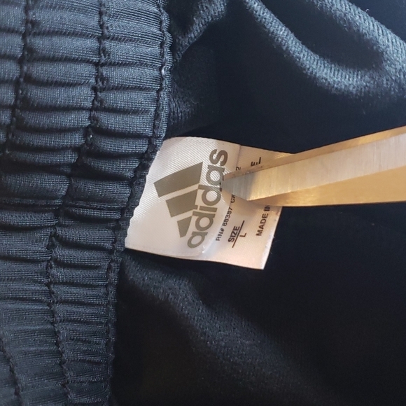 NWT ADIDAS Tear Rip Away Trackpants Classic 3 stripe - Picture 5 of 6